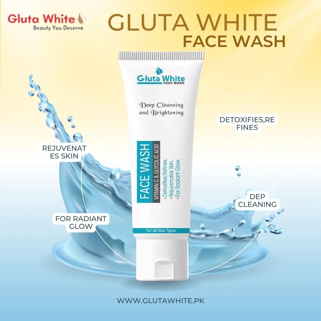 Gluta Brightening & Whitening Face Wash