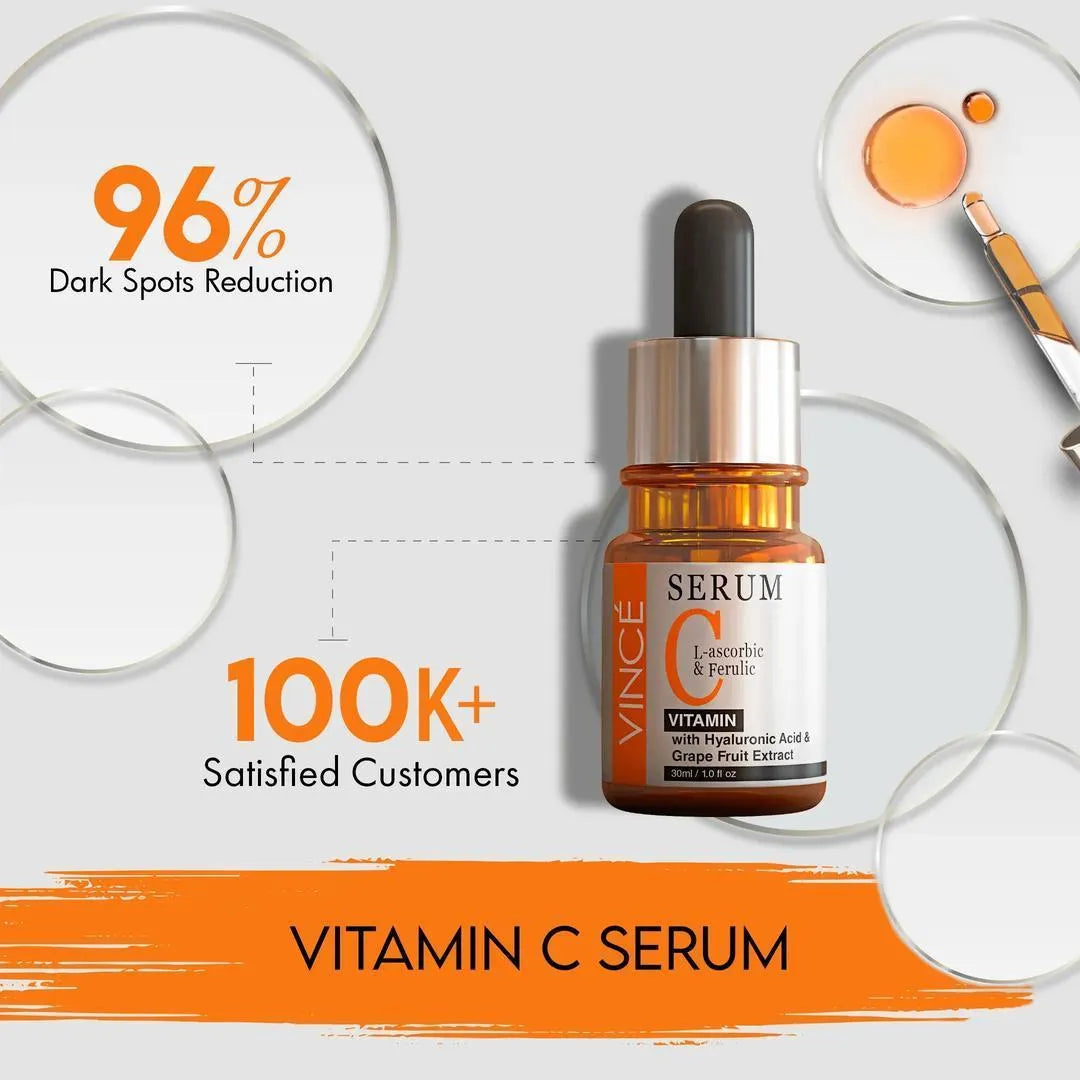 Vince Vitamin-C Serum – Dark Spot Remover & Brightening Formula | 30ml