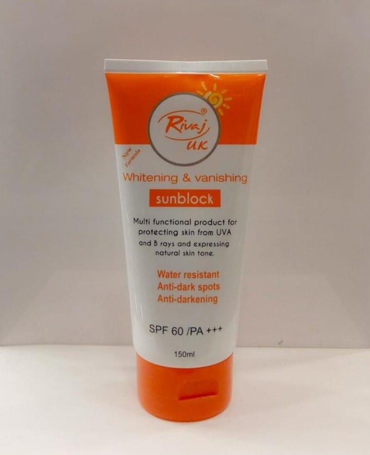 SPF 60 UV Defense Sunblock Cream – 120ml