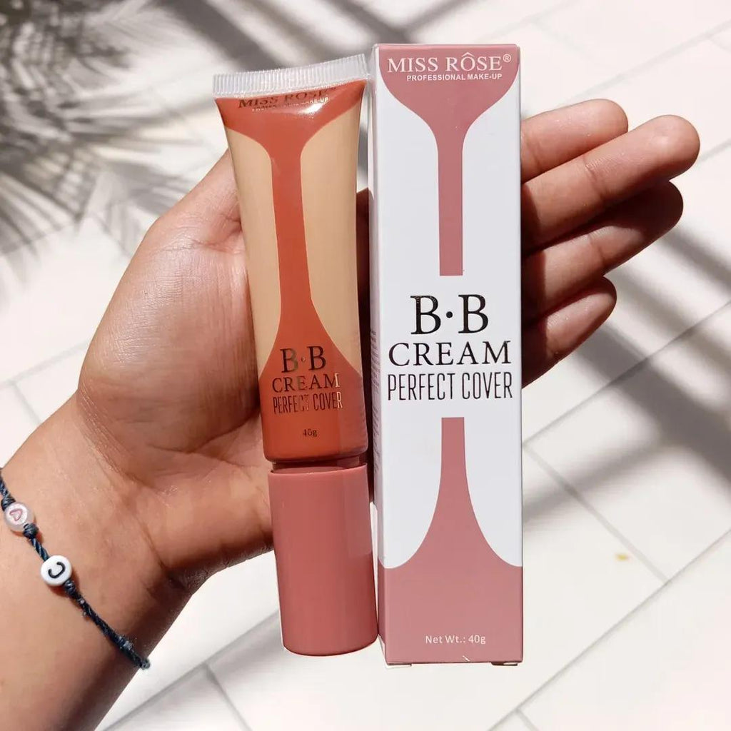 Miss Rose Flawless BB Cream – SPF 42, 24H Full Coverage & Perfect Finish | 40g